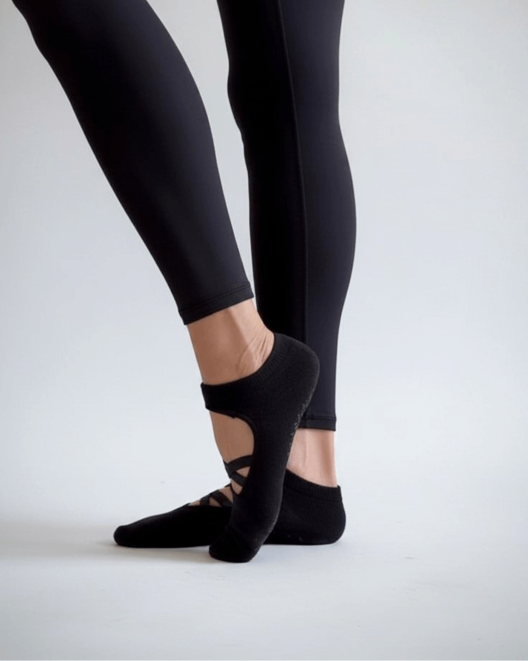 black ballet grip socks
