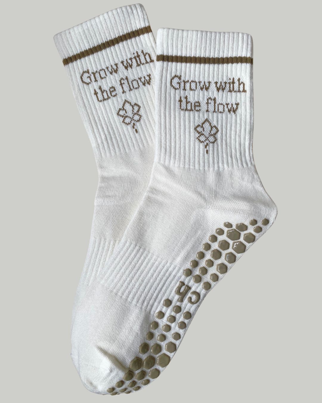 yoga socks, lotus socks, neutral color socks