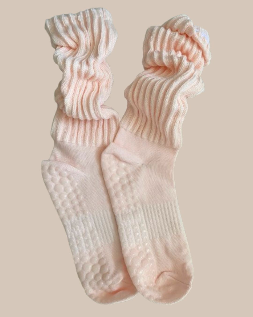Slouch socks Pale Rose