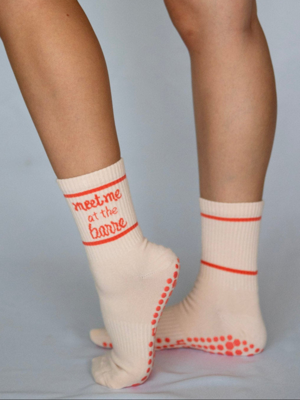 ballet-inspired barre socks