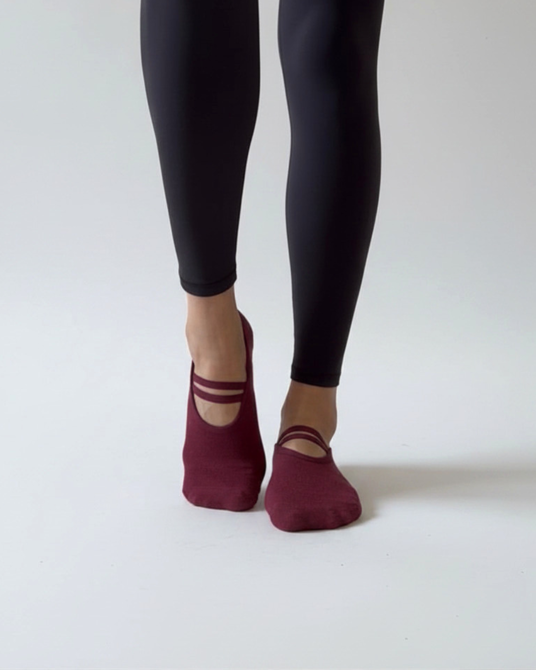 Bordeaux ballet socks